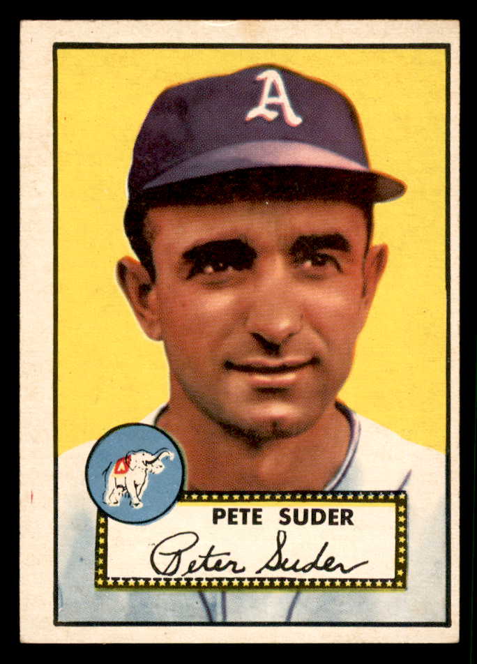 1952 Topps Baseball #256 Pete Suder A's EX-MT 544326