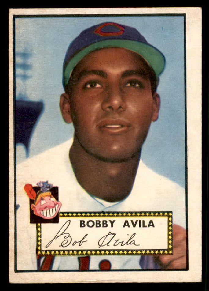 1952 Topps Baseball #257 Bobby Avila Indians EX 544327