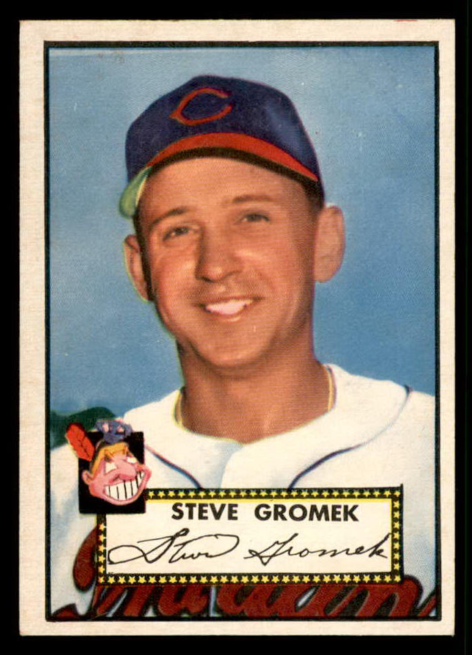 1952 Topps Baseball #258 Steve Gromek Indians EX-MT 544328