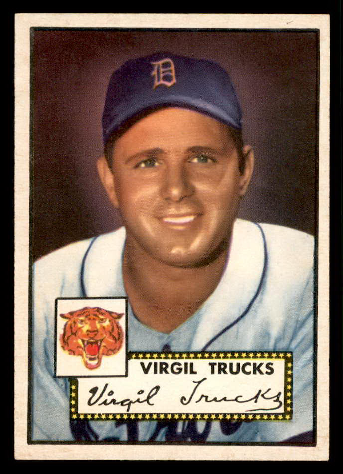 1952 Topps Baseball #262 Virgil Trucks Tigers EX-MT 544330