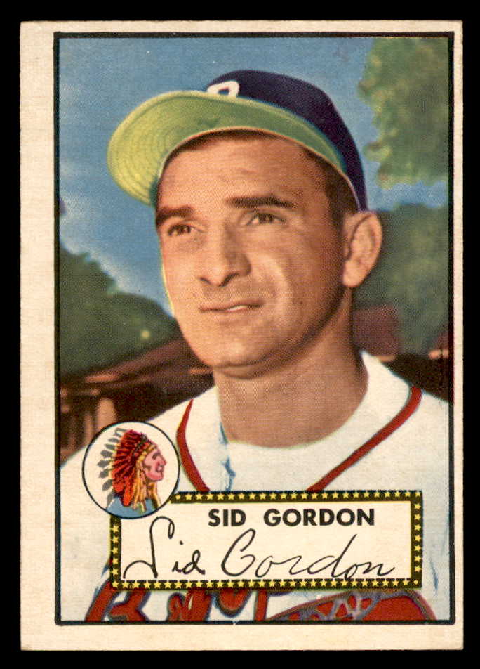 1952 Topps Baseball #267 Sid Gordon Braves EX-MT 544335