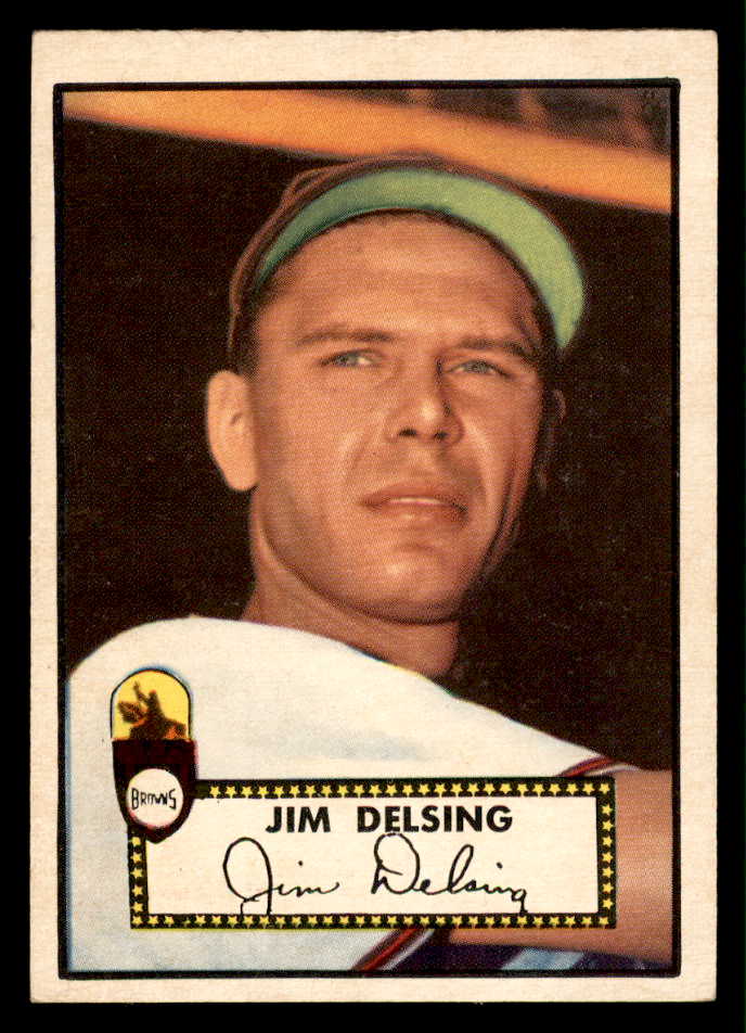 1952 Topps Baseball #271 Jim Delsing Browns EX-MT 544338