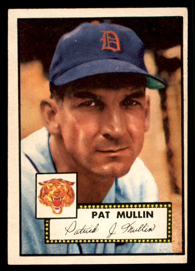 1952 Topps Baseball #275 Pat Mullin Tigers EX+/EX-MT 544341