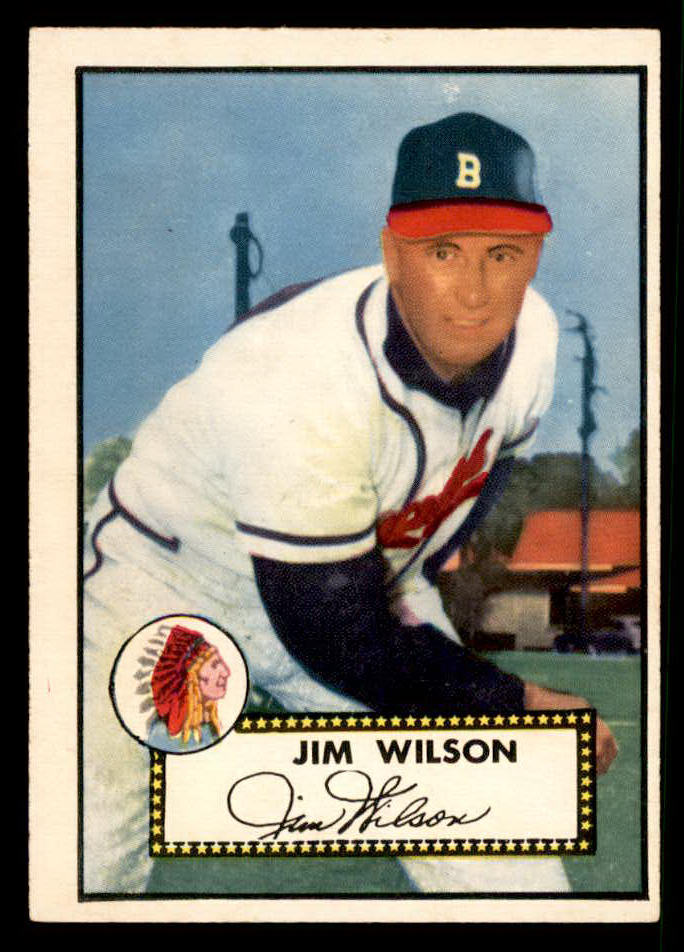1952 Topps Baseball #276 Jim Wilson Braves EX-MT 544342