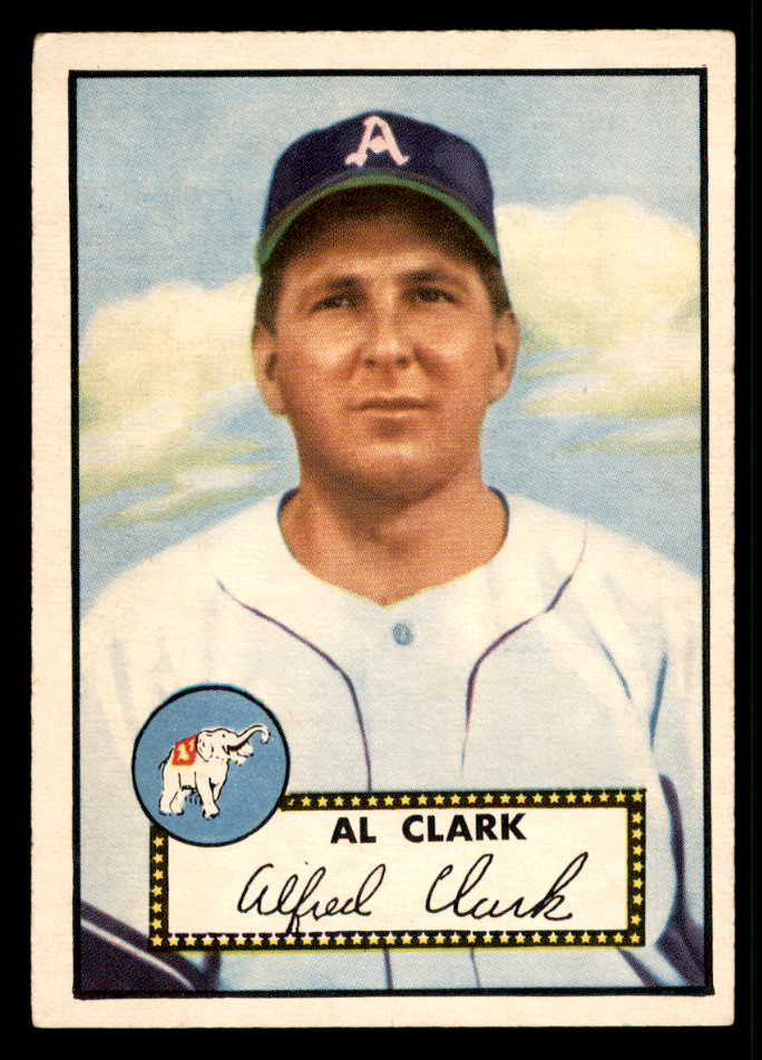 1952 Topps Baseball #278 Allie Clark A's EX+/EX-MT 544343