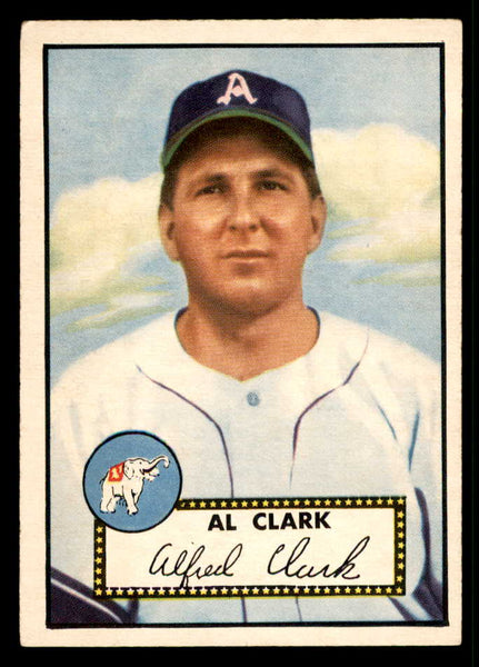 1952 Topps Baseball #278 Allie Clark A's EX+/EX-MT 544343
