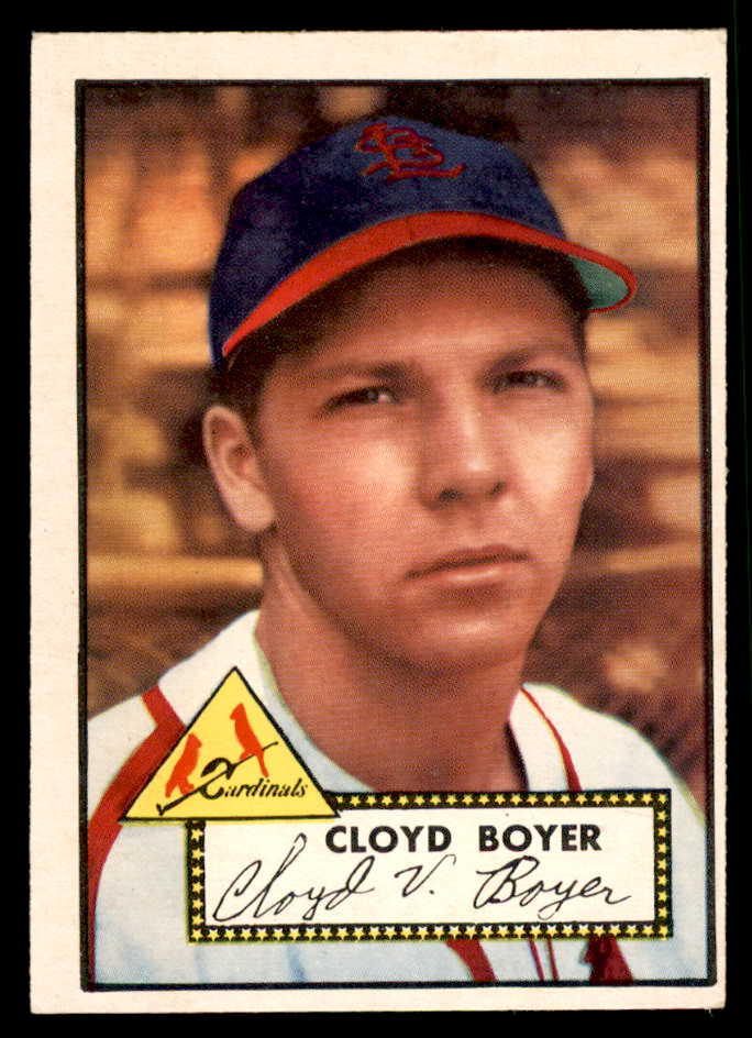 1952 Topps Baseball #280 Cloyd Boyer Cardinals EX-MT 544345