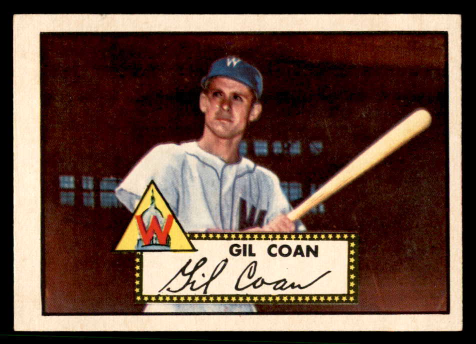1952 Topps Baseball #291 Gil Coan Senators EX-MT 544356
