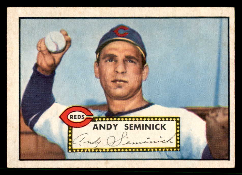 1952 Topps Baseball #297 Andy Seminick Reds EX-MT 544362