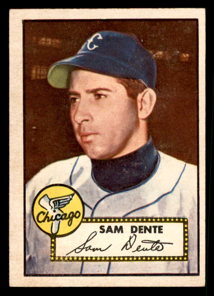 1952 Topps Baseball #304 Sam Dente White Sox GD-VG 544369