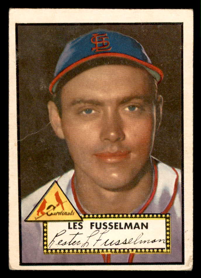 1952 Topps Baseball #378 Les Fusselman Cardinals VG-EX 544393