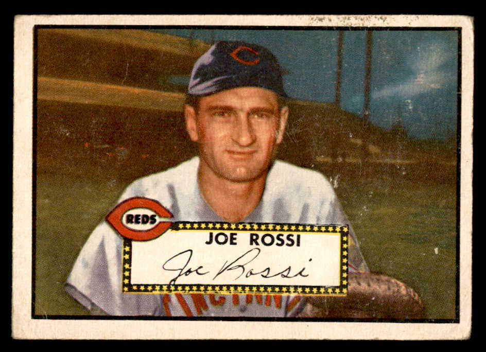 1952 Topps Baseball #379 Joe Rossi Reds GD-VG 544394