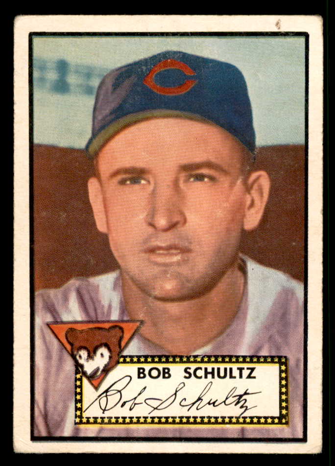 1952 Topps Baseball #401 Bob Schultz Cubs VG-EX 544400