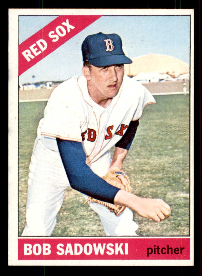 1966 Topps Baseball #523 Bob Sadowski Red Sox EX-MT 544424