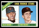 1966 Topps Baseball #524 Ollie Brown Giants EX-MT 544426