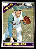 1966 Topps Baseball #532 Aurelio Monteagudo A's EX-MT 544440