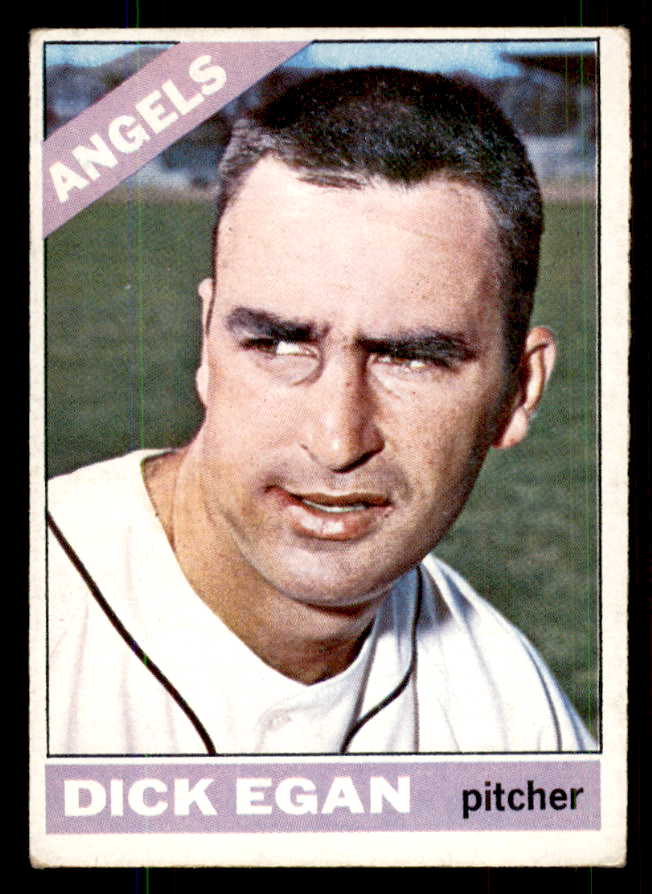 1966 Topps Baseball #536 Dick Egan Angels VG 544448