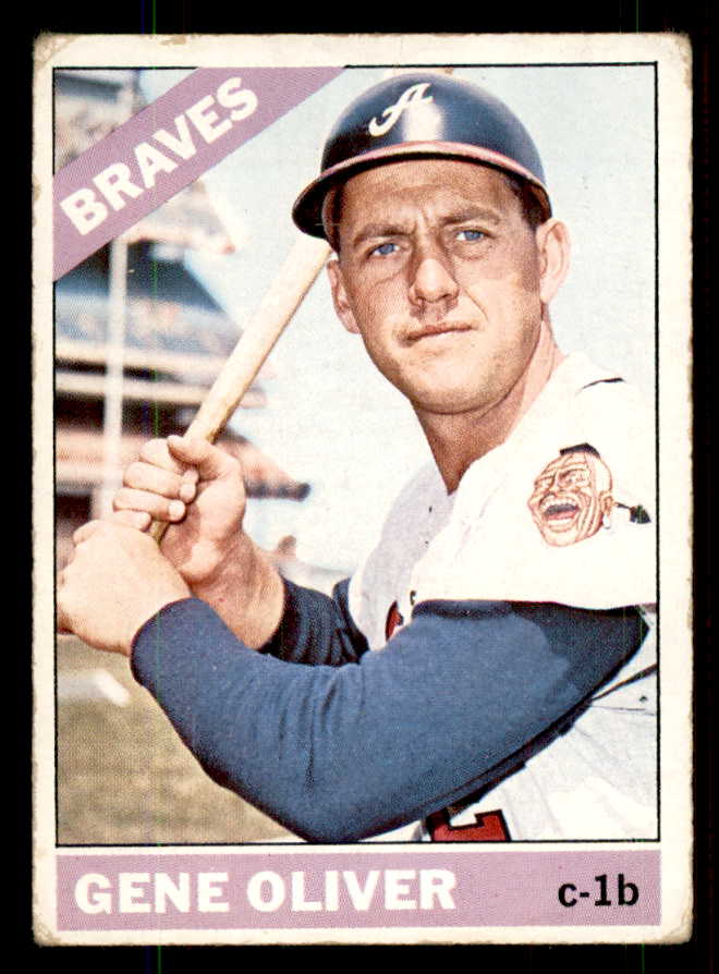1966 Topps Baseball #541 Gene Oliver Braves Good 544457