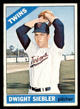 1966 Topps Baseball #546 Dwight Siebler Twins EX+/EX-MT 544465