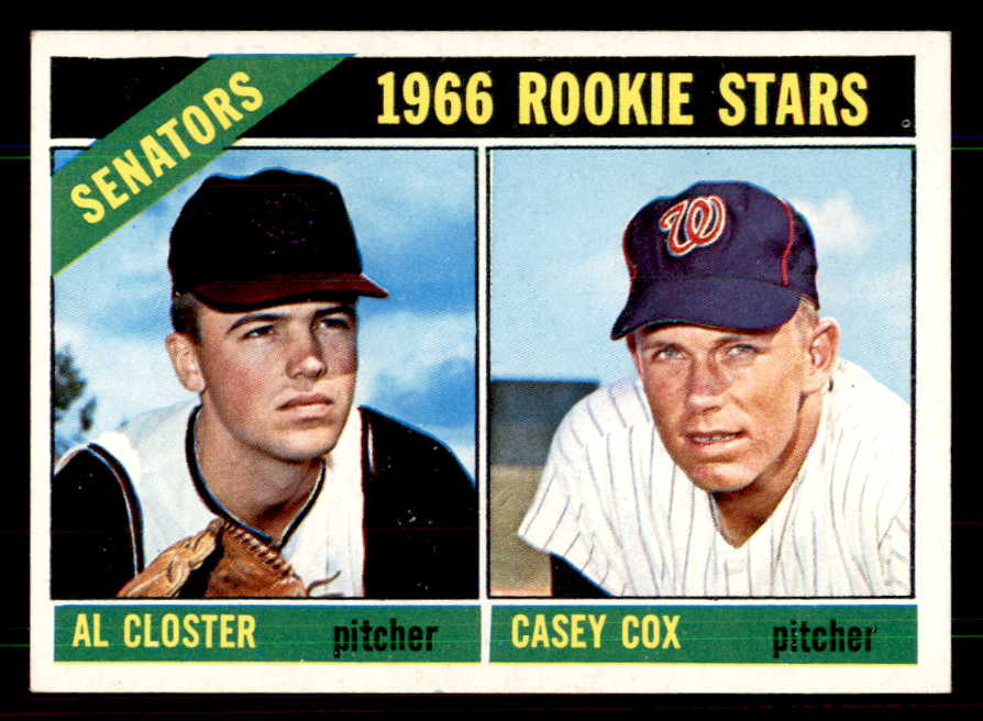 1966 Topps Baseball #549 Casey Cox Senators EX-MT 544471