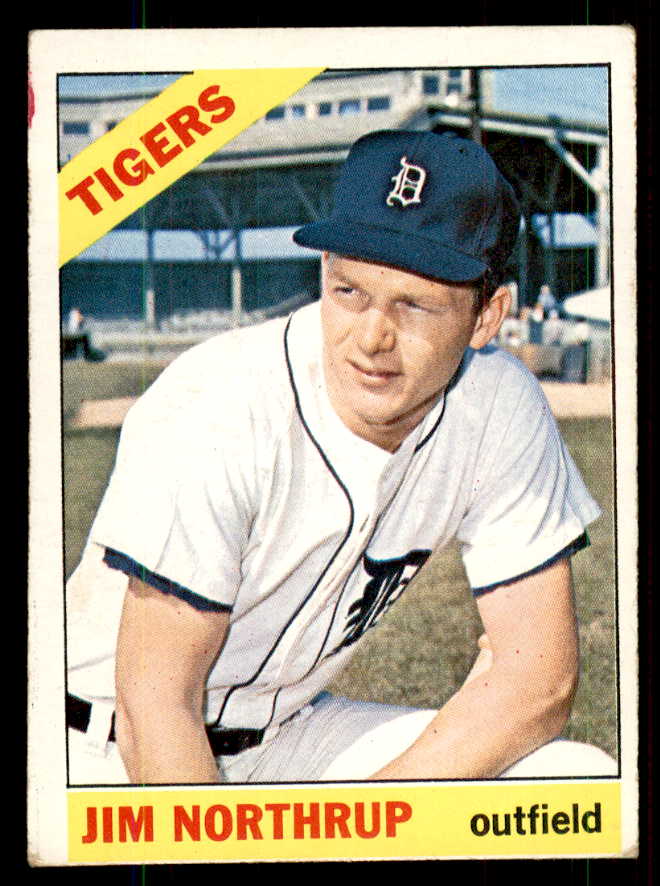 1966 Topps Baseball #554 Jim Northrup Tigers VG 544478