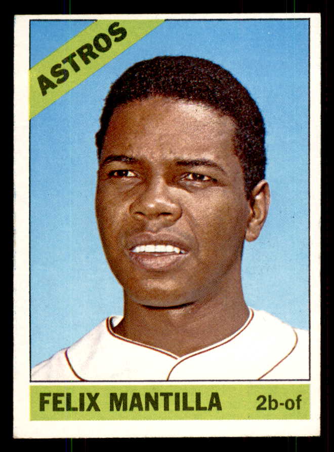 1966 Topps Baseball #557 Felix Mantilla Astros EX-MT 544482