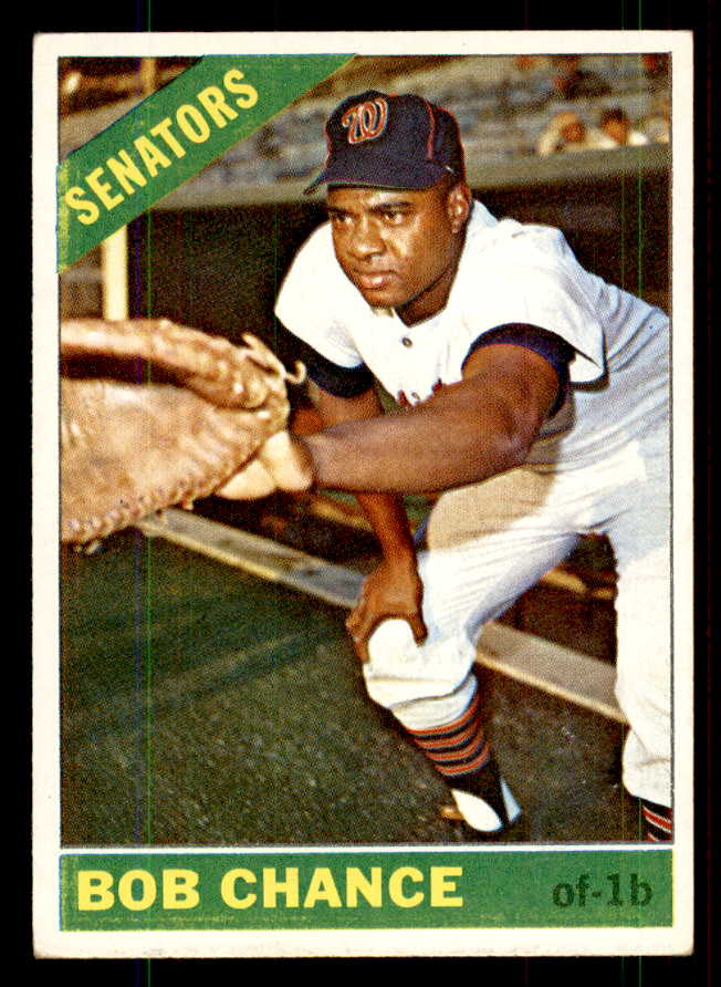 1966 Topps Baseball #564 Bob Chance Senators EX 544496