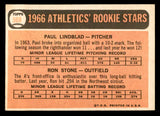 1966 Topps Baseball #568 Paul Lindblad A's EX 544504