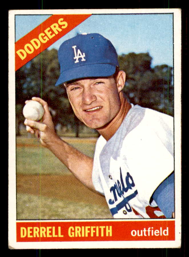 1966 Topps Baseball #573 Derrell Griffith Dodgers VG-EX 544514