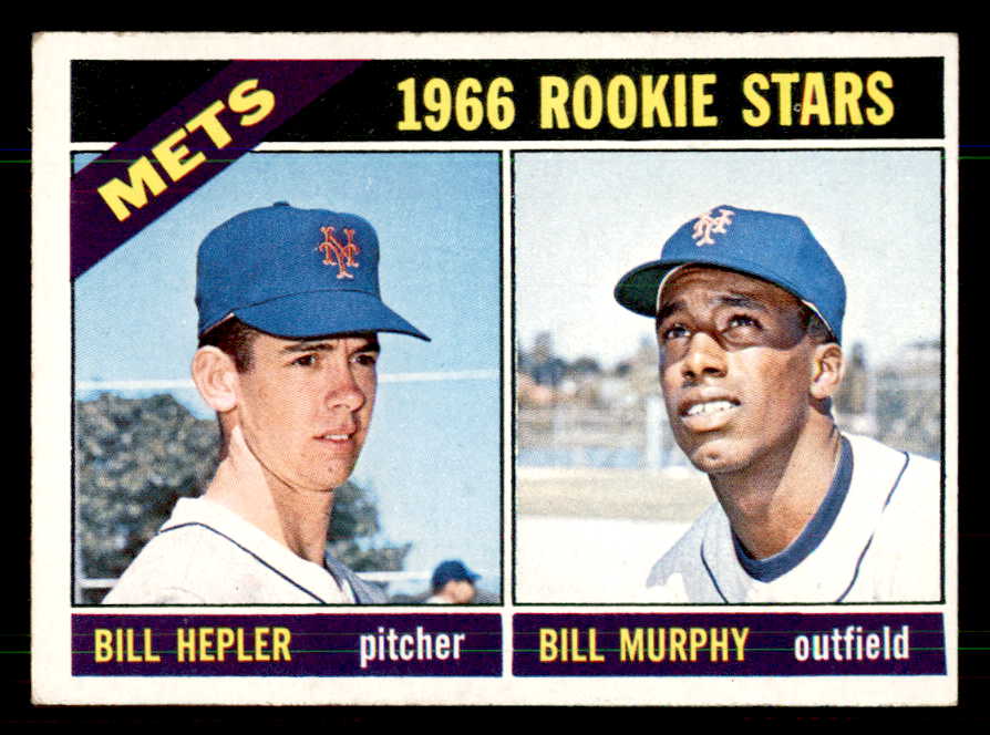 1966 Topps Baseball #574 Bill Hepler Mets VG-EX 544516