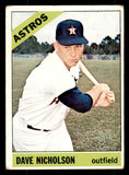 1966 Topps Baseball #576 Dave Nicholson Astros VG-EX 544520