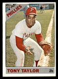 1966 Topps Baseball #585 Tony Taylor Phillies EX 544533