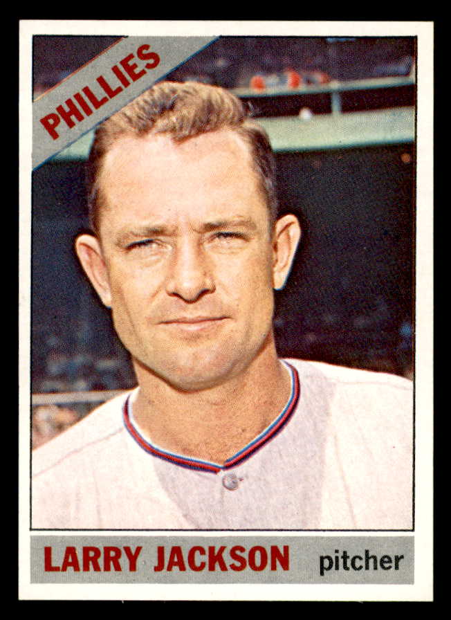 1966 Topps Baseball #595 Larry Jackson Phillies EX-MT 544543