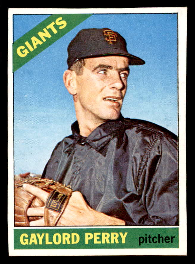 1966 Topps Baseball #598 Gaylord Perry Giants EX-MT 544546