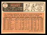 1966 Topps Baseball #598 Gaylord Perry Giants EX-MT 544546