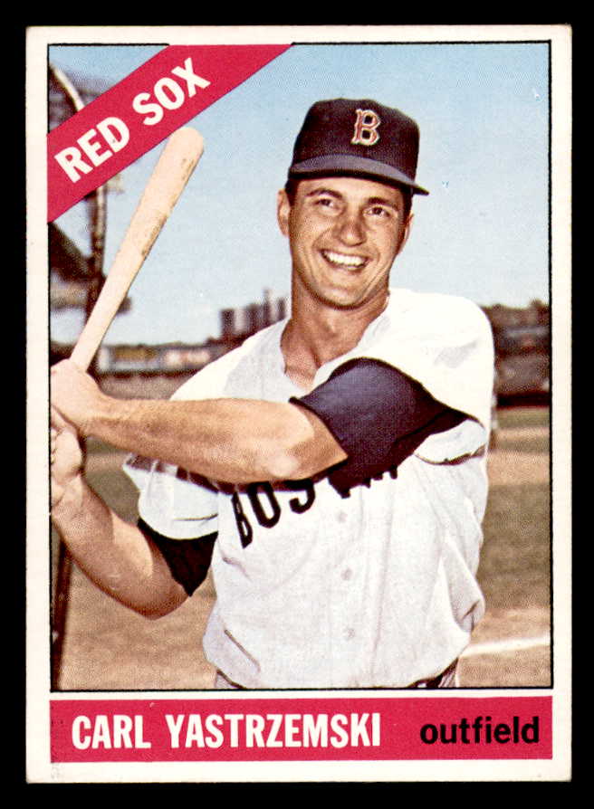 1966 Topps Baseball #070 Carl Yastrzemski Red Sox EX-MT 544547