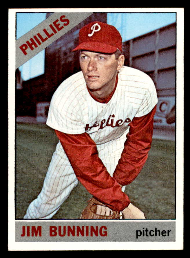 1966 Topps Baseball #435 Jim Bunning Phillies EX-MT 544548