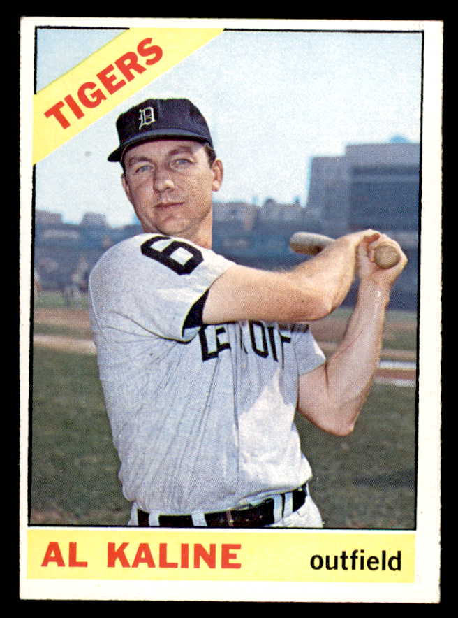 1966 Topps Baseball #410 Al Kaline Tigers EX-MT 544549