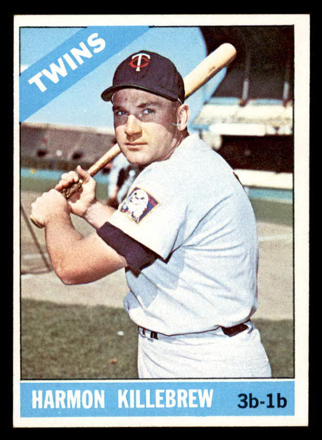 1966 Topps Baseball #120 Harmon Killebrew Twins EX-MT 544550