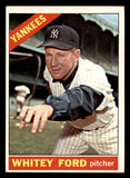 1966 Topps Baseball #160 Whitey Ford Yankees VG-EX 544558