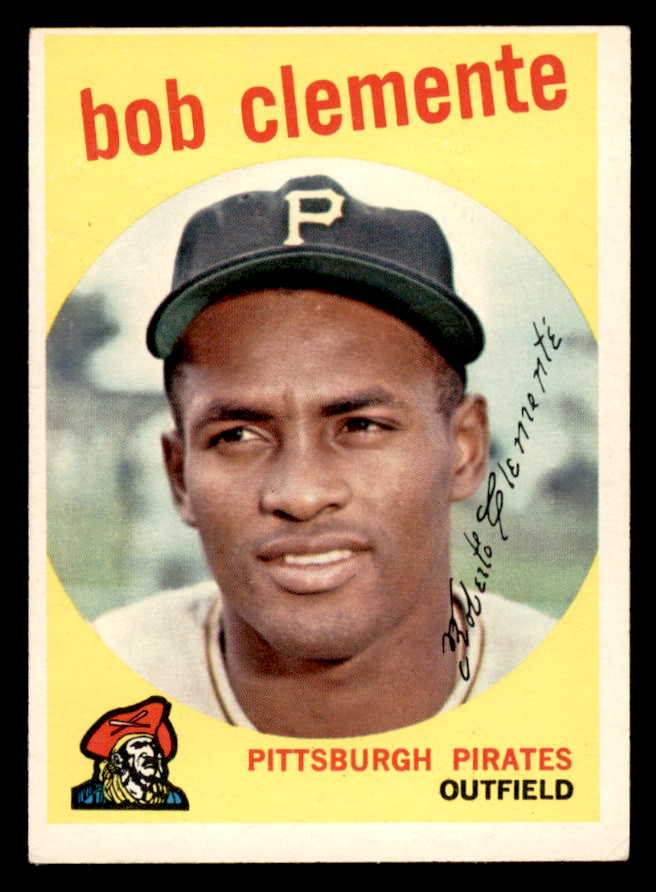 1959 Topps Baseball #478 Roberto Clemente Pirates VG-EX 544572