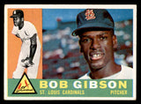 1960 Topps Baseball #073 Bob Gibson Cardinals VG-EX 544573