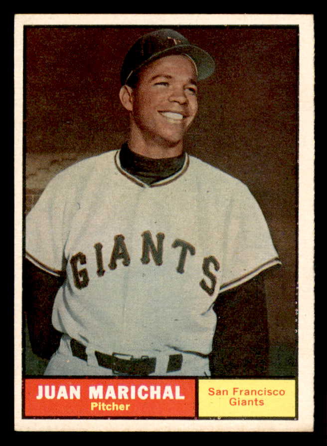 1961 Topps Baseball #417 Juan Marichal Giants EX-MT 544576