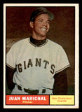 1961 Topps Baseball #417 Juan Marichal Giants EX-MT 544576