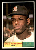 1961 Topps Baseball #211 Bob Gibson Cardinals EX-MT 544577