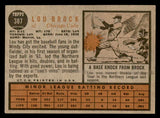 1962 Topps Baseball #387 Lou Brock Cubs EX 544580