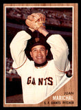1962 Topps Baseball #505 Juan Marichal Giants VG-EX 544581