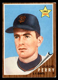 1962 Topps Baseball #199 Gaylord Perry Giants VG-EX 544582