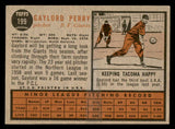 1962 Topps Baseball #199 Gaylord Perry Giants VG-EX 544582