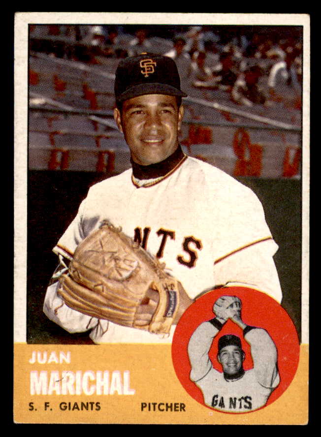 1963 Topps Baseball #440 Juan Marichal Giants EX 544584